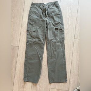 Zara cargo straight leg pants
